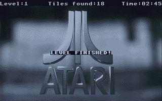 Exchange Puzzle atari screenshot